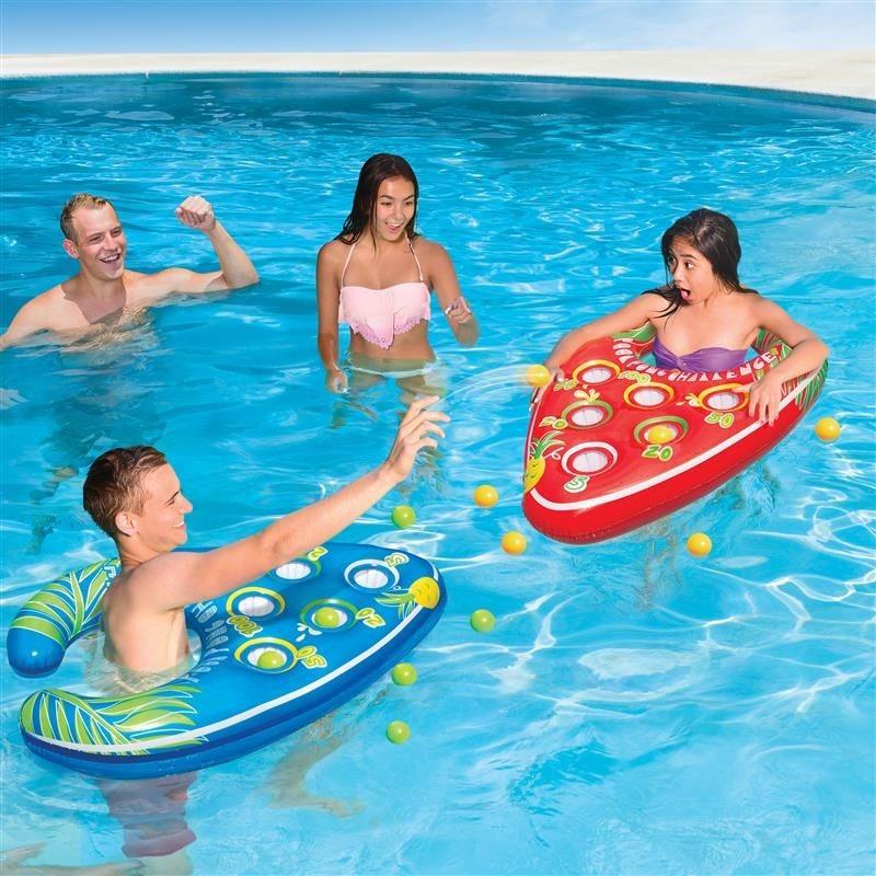 Banzai Party Pool Pong Party Pack Inflatable Target Set
