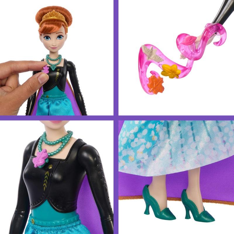 Disney Frozen Anna Fashion Doll Jewel Reveal Surprise Set