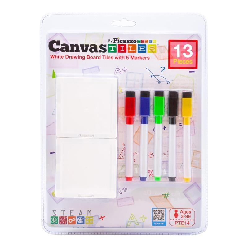 Picasso Magnetic W.board Tiles 13pcs