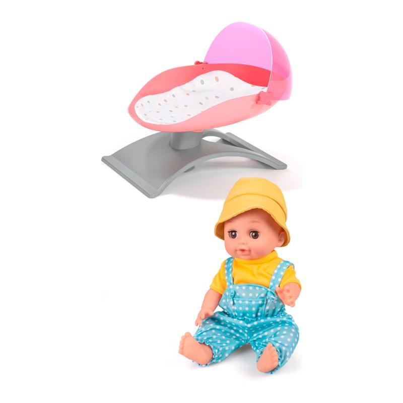 Vdora - Baby Doll Accessories Cradle Playset