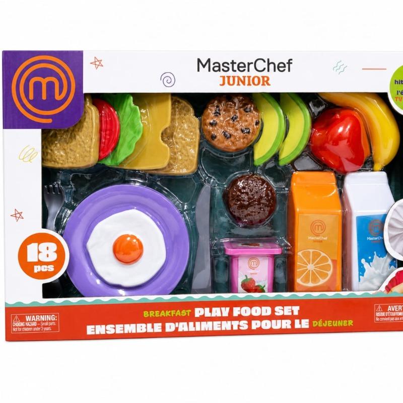 MasterChef Jr. Breakfast Food Set – 18 Pieces