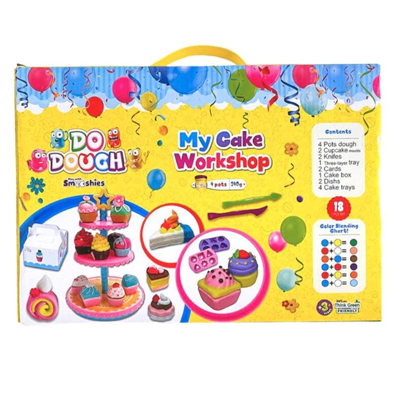 دو دو - مجموعة لعب صلصال مصنع الكيك