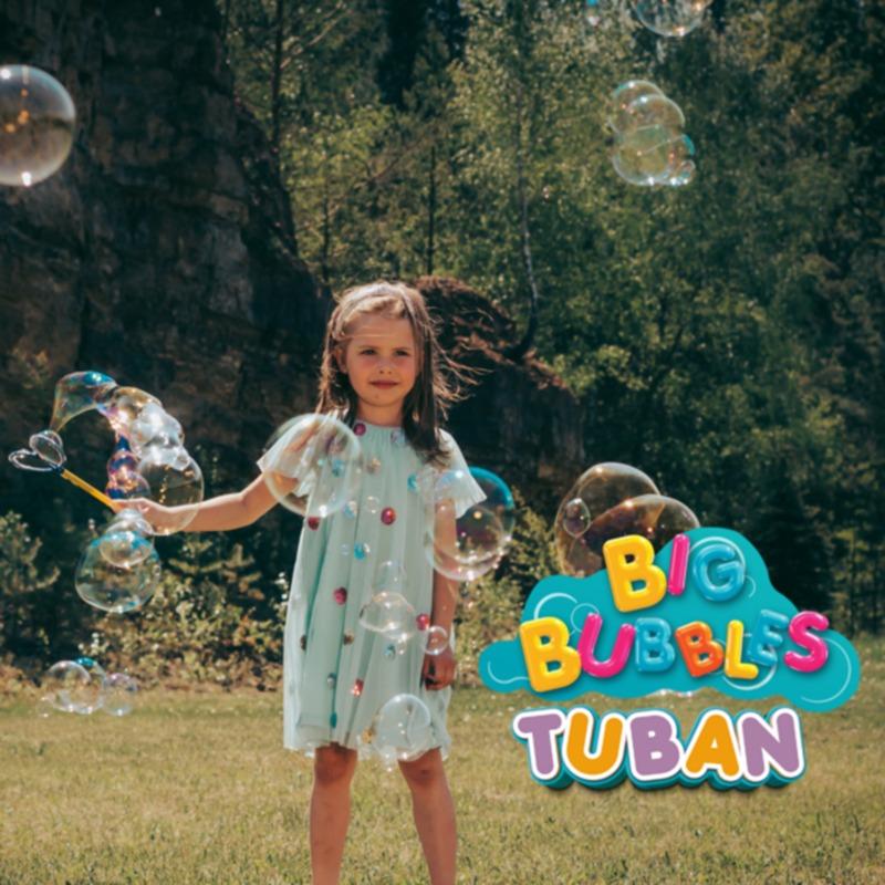 توبان - مجموعة الفقاعات مع حلقة 400مل - متنوع