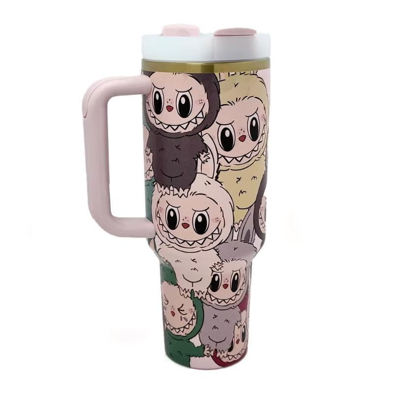 LABUBU Stanley Tumbler 40 Oz Quencher H2.0 FlowState