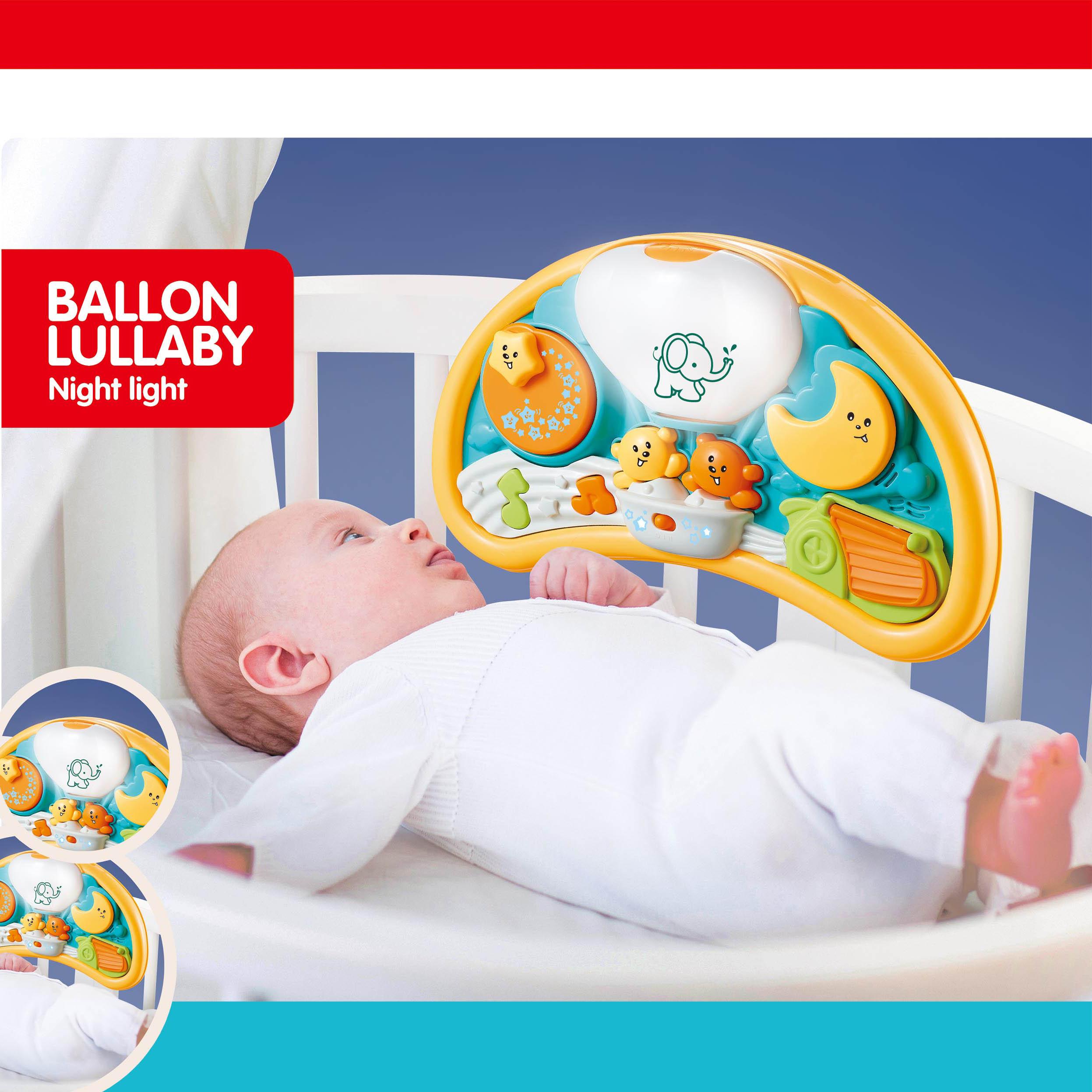 بالون بأضواء ملونة لسرير الأطفال