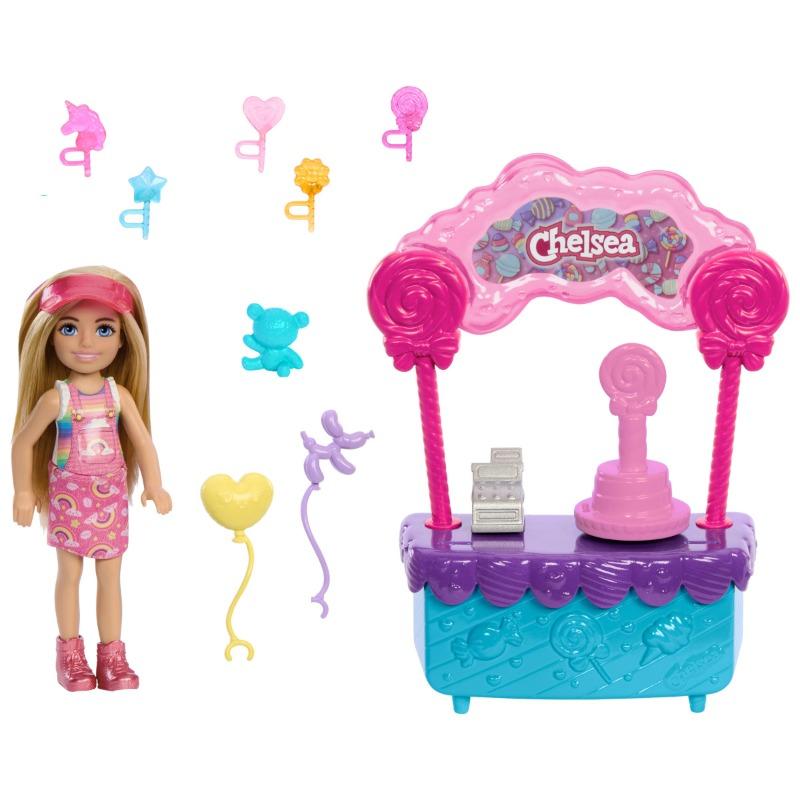Barbie Chelsea Lollipop Candy Stand Playset.