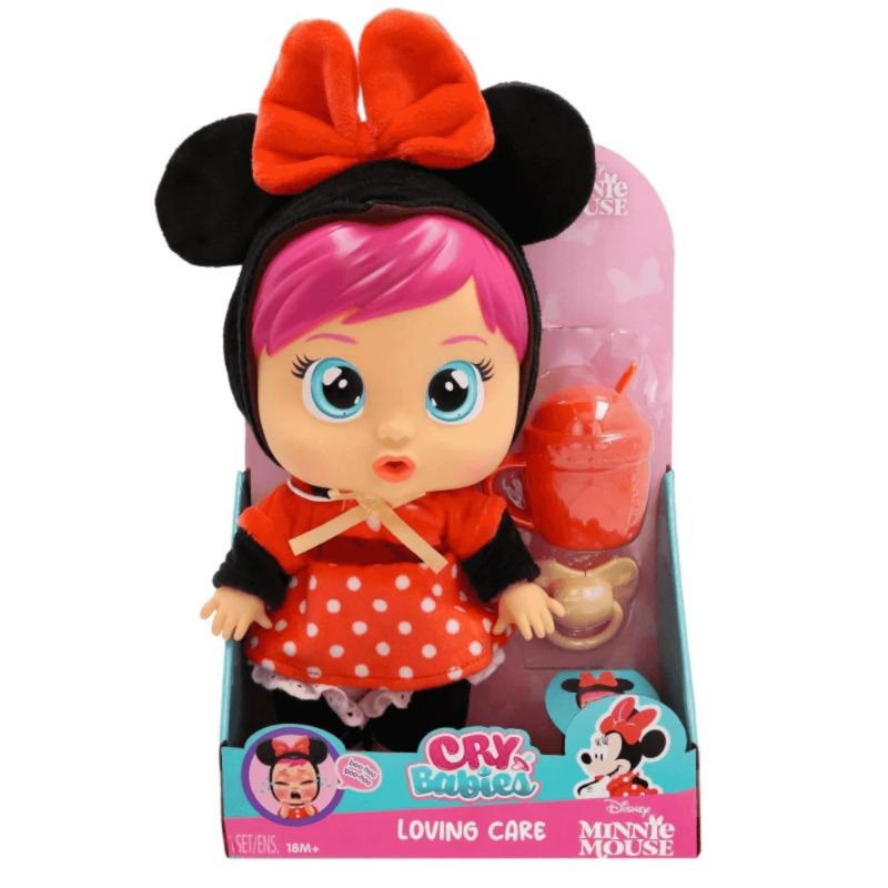 Cry Babies Loving Care Minnie Mouse Doll