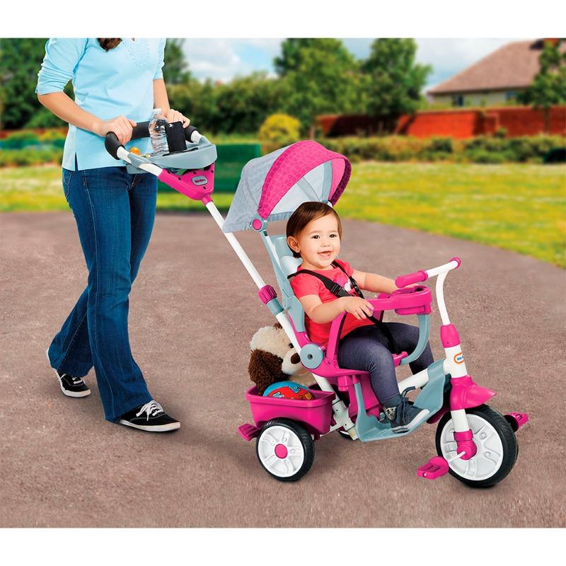 ليتل تايكس - دراجة بيرفكت فيت 4 في 1 - وردي