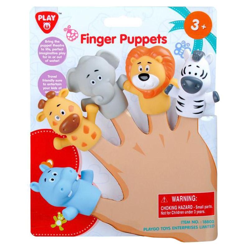 Play Go Wild Safari Finger Puppets