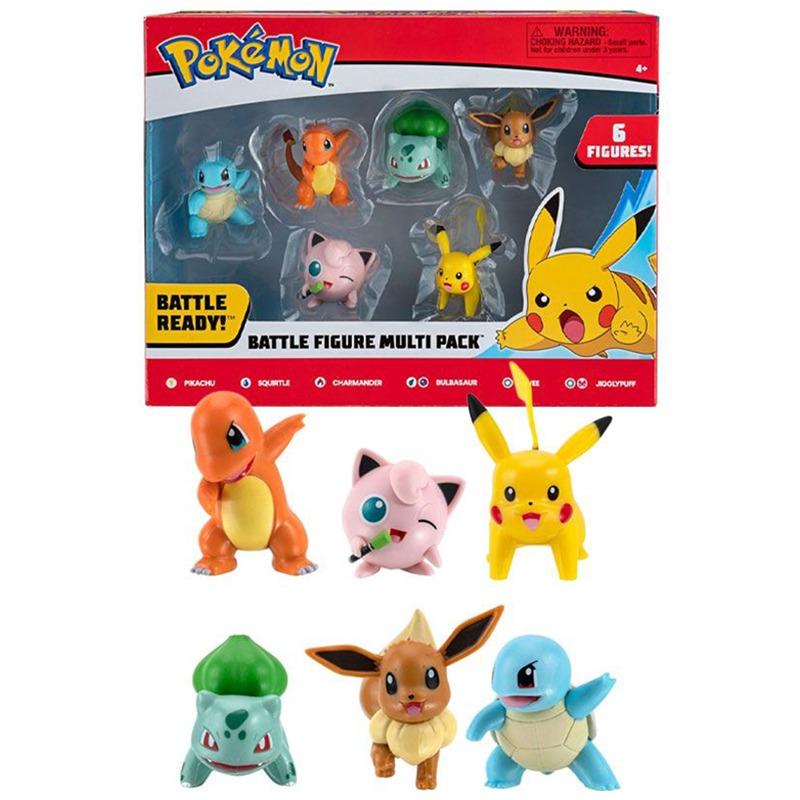 Pokemon Battle Figure Multipack - 6 Pcs