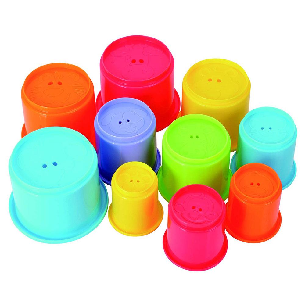 PlayGo - Rainbow Stacking Cups