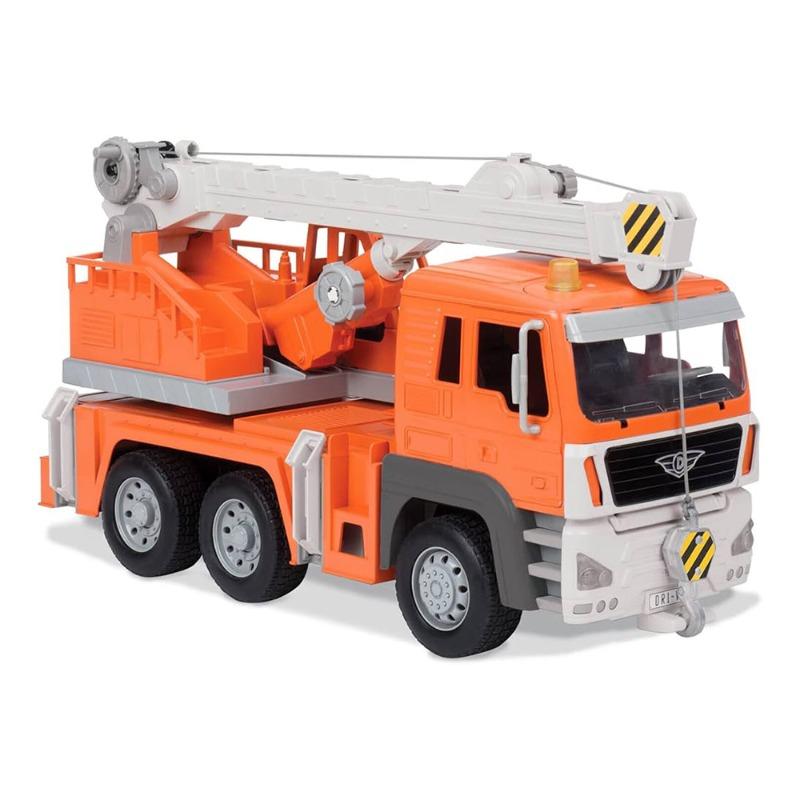 Battat Driven Crane Truck On Platform With Light And Sound