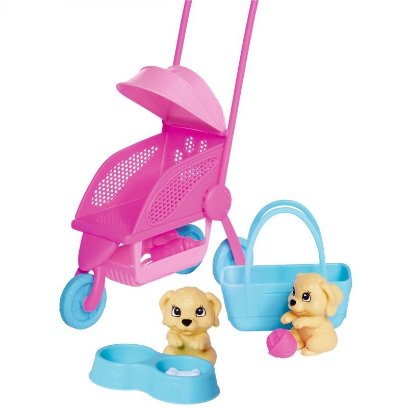 Simba Steffi Love Dog Boogie Doll with Puppy Stroller