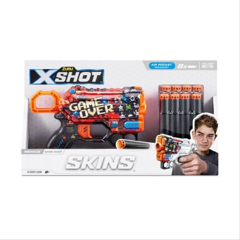 X-Shot Skins Menace Blasters - Game Over
