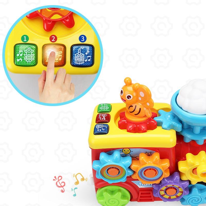 Five Star Baby Puzzle Gear Car Bear For Kids