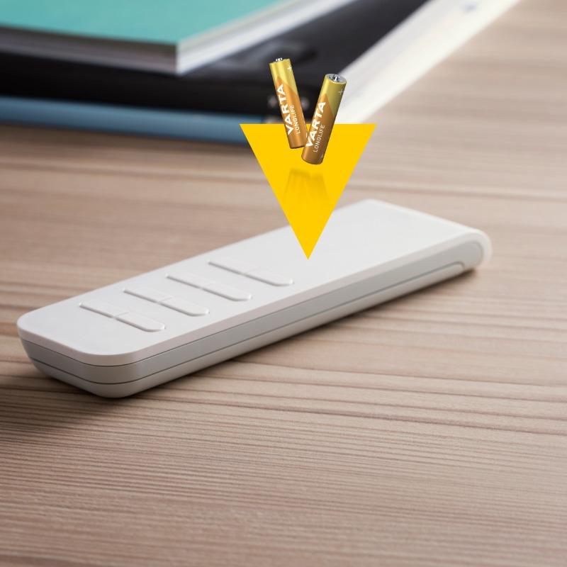 فارتا - بطاريات حجم AAA لونج لايف برومو 4+ 2 قطعة