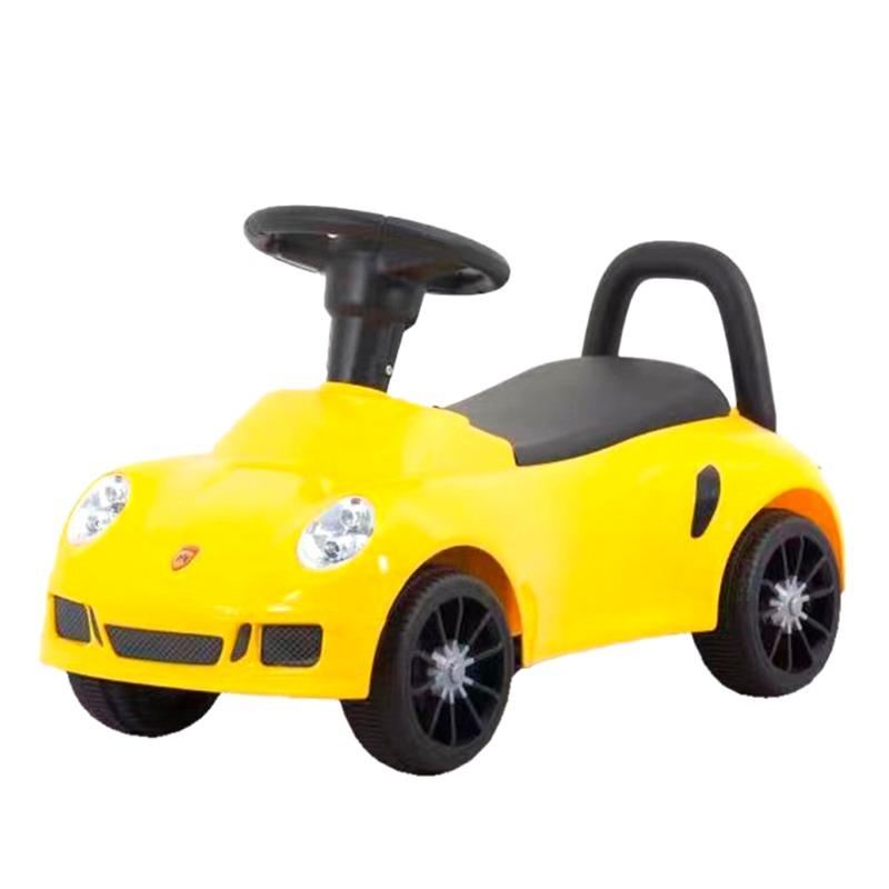 سيارة ركوب للأطفال مع موسيقى - أصفر