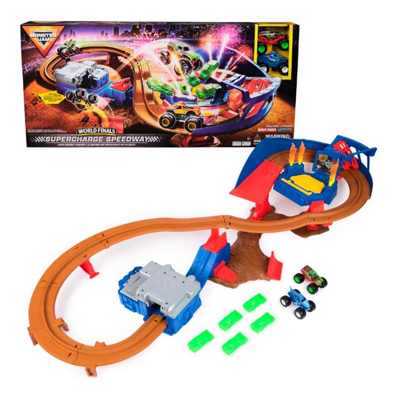 مونستر جام - مجموعة لعب سوبرتشارج سبيدواي