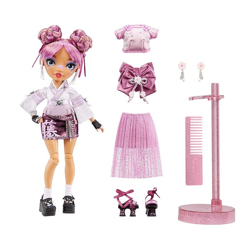 Rainbow High Fashion Doll Lila Yamamoto Mauve Purple Series 4
