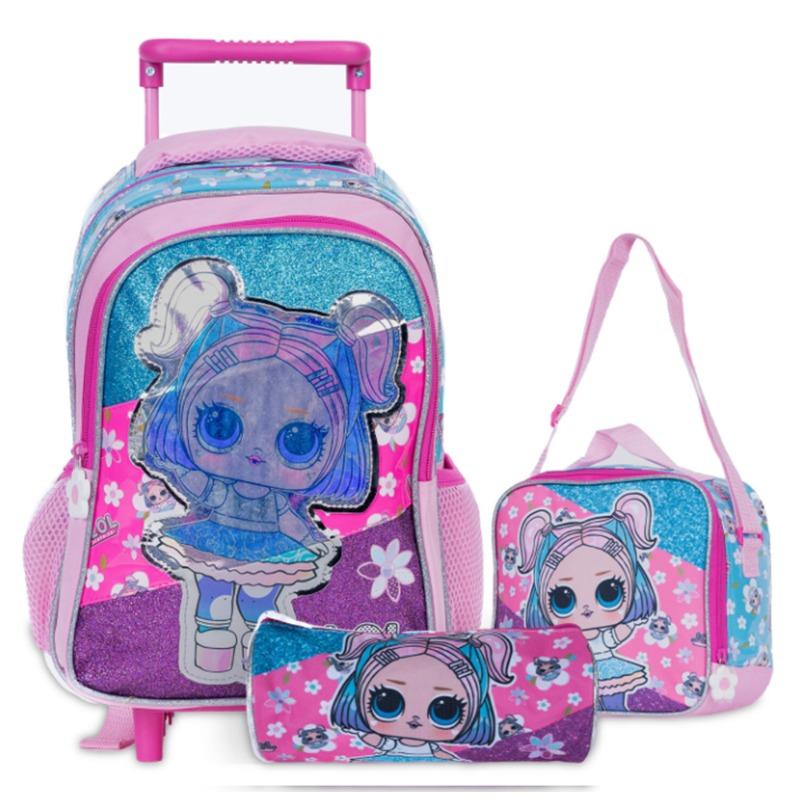 L.O.L. Surprise! Flower 16 Trolley Backpack 3-in-1 Set