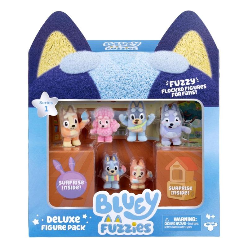 Bluey S14 Fuzzies Deluxe Figure Pack