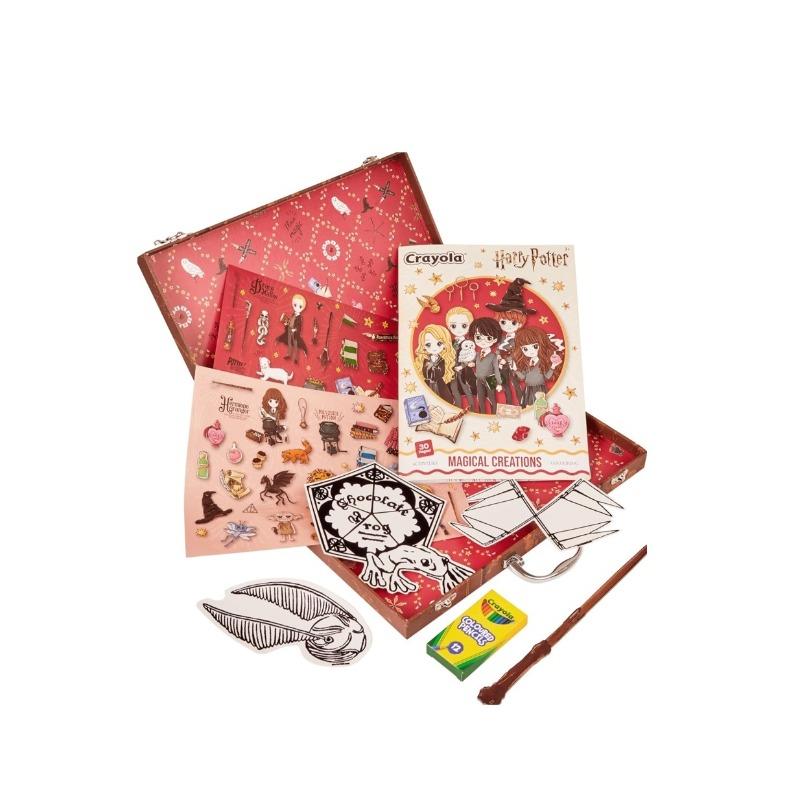 كرايولا - مجموعة كرايولا هاري بوتر السحرية مع 30 ورقة أنشطة