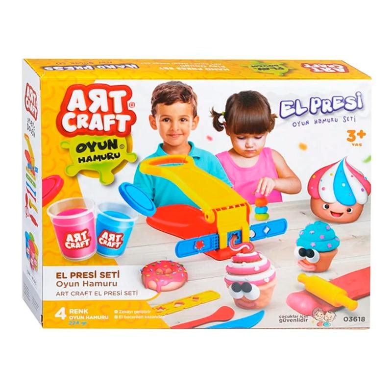 Art Craft Hand Press Dough Set
