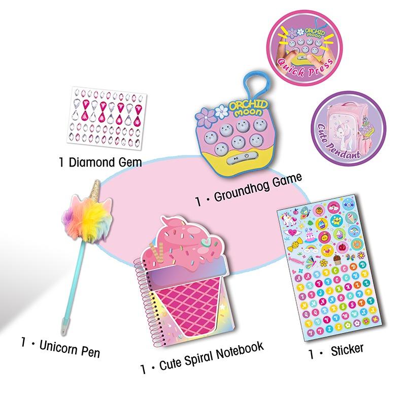 Tokidas Cute Stationery Set/Puzzle Hamster Game Console