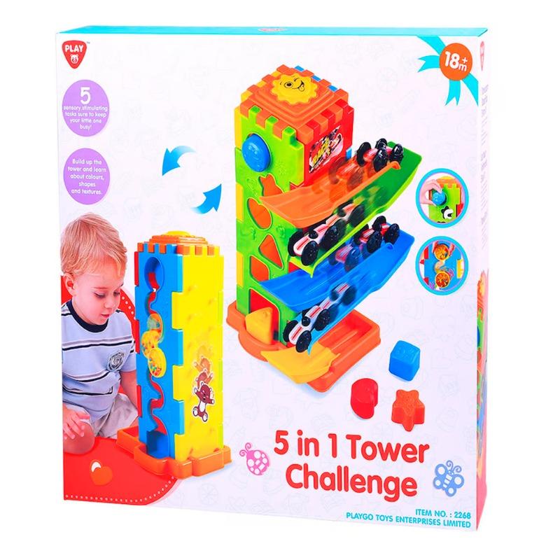 PlayGo - Tower Challenge 5 In 1