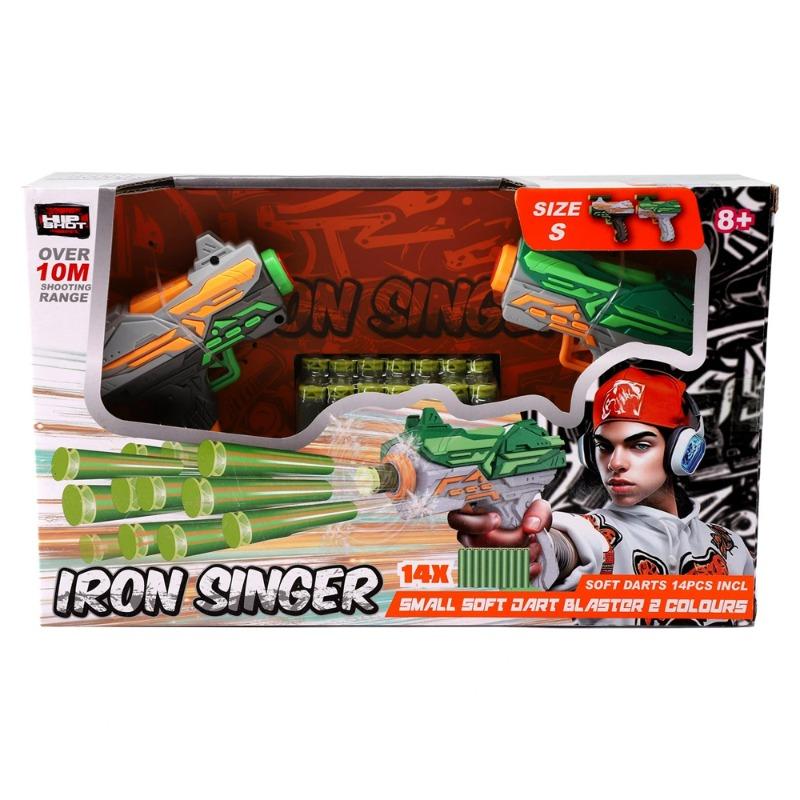 Hip Shot Combo Iron Singer 2 Blasters 14 Darts