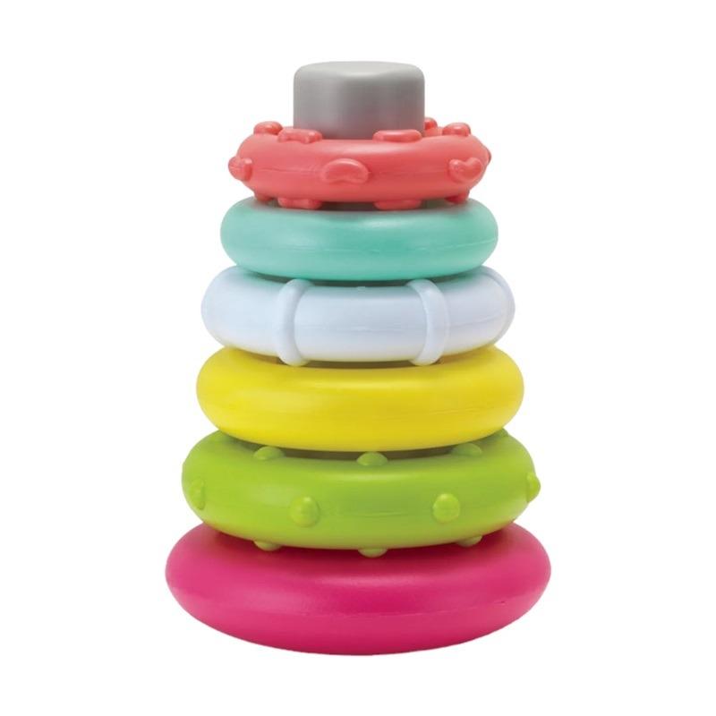 Infantino Rock N Rings - Pink