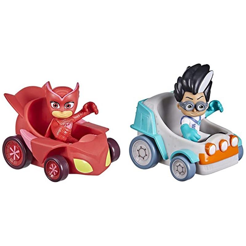 PJ Masks Owlette Vs Romeo Racers