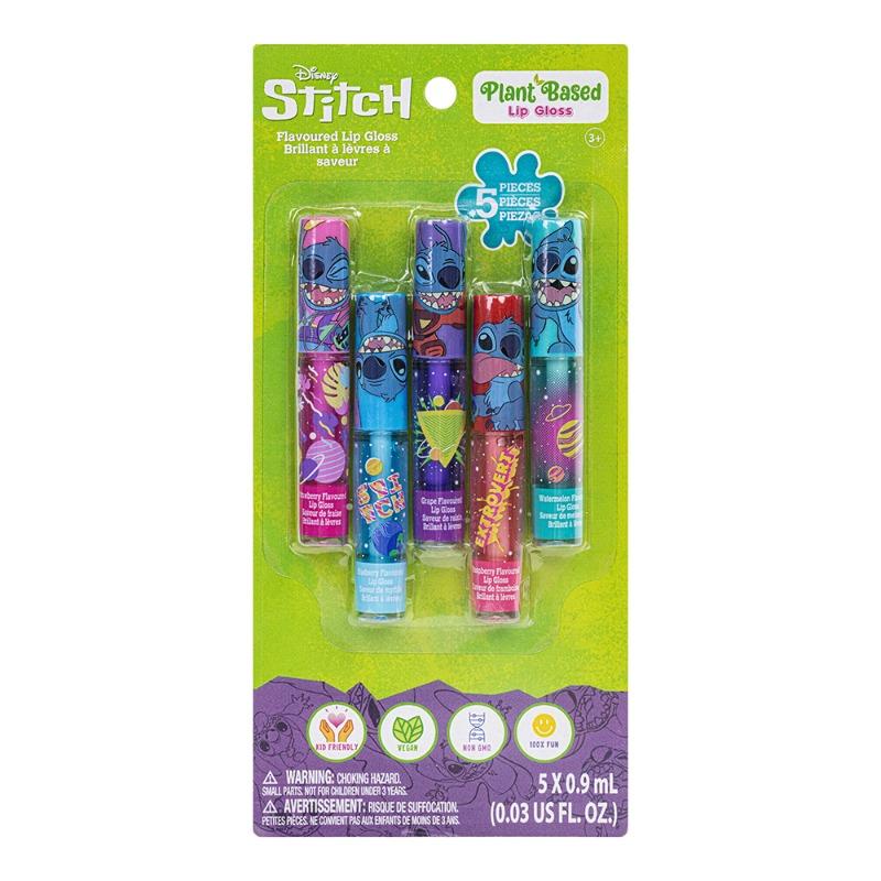 مجموعة ملمع الشفاه ستيتش للأطفال – 5 قطع