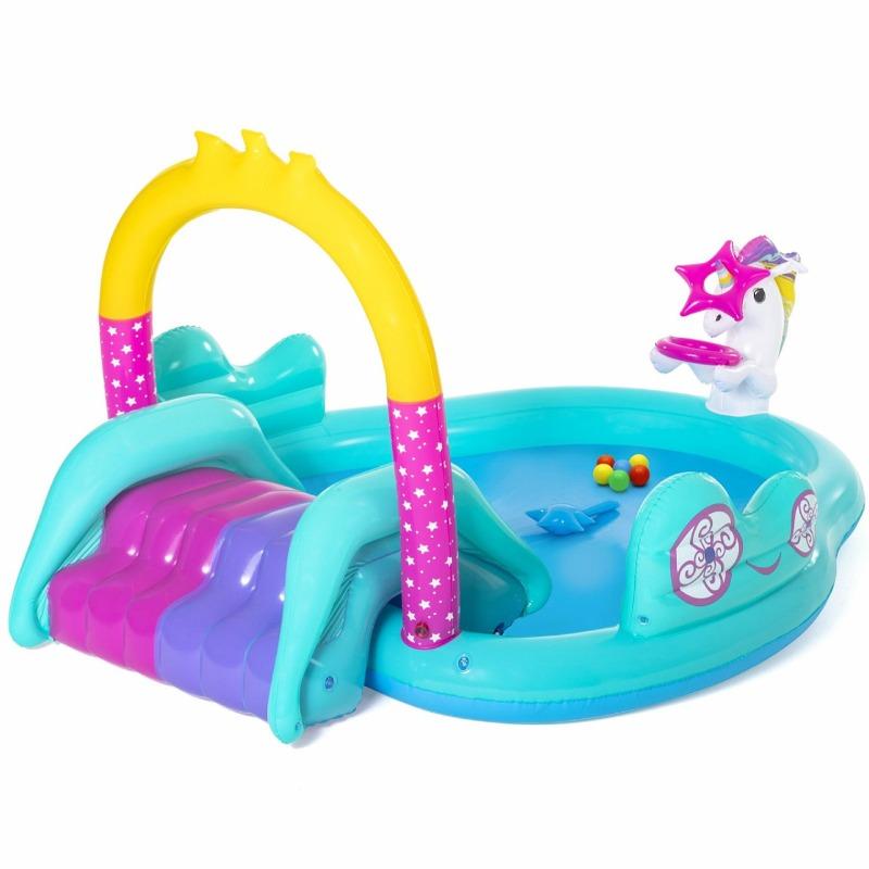 Bestway Playcenter Magic Unicorn Carriage Play Pool