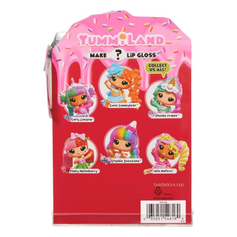 Yummiland Lip Gloss Doll: Mystery Color Change - Poppy Melonberry