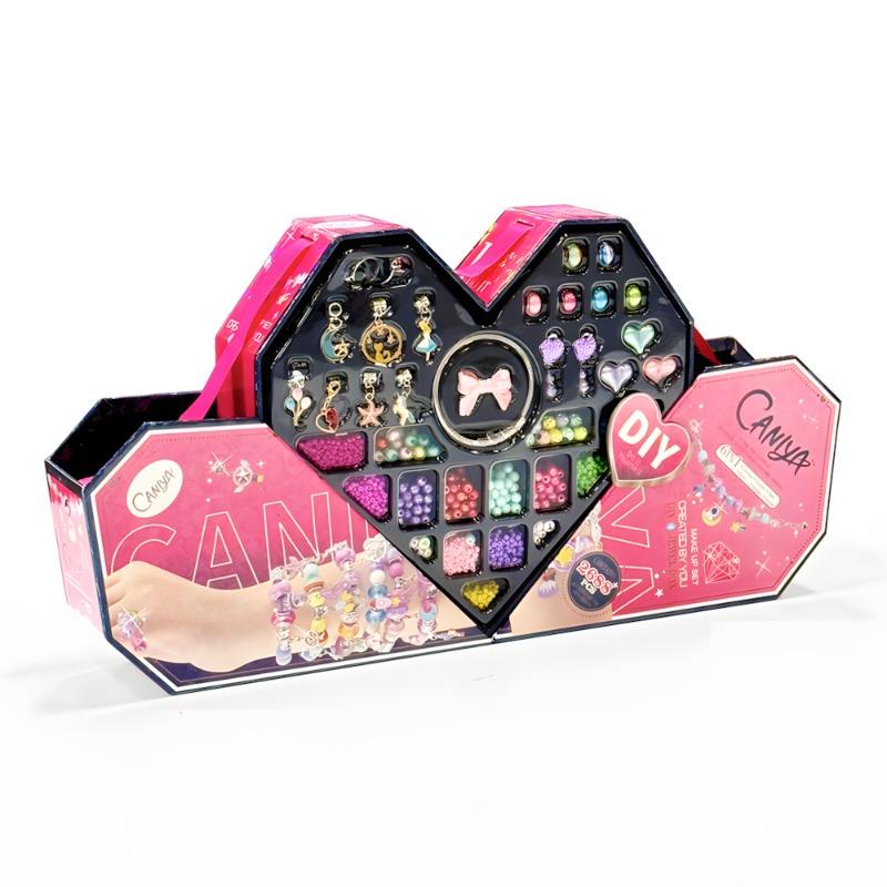 Caniya Heart Jewelry DIY Kit - 2688 Pcs