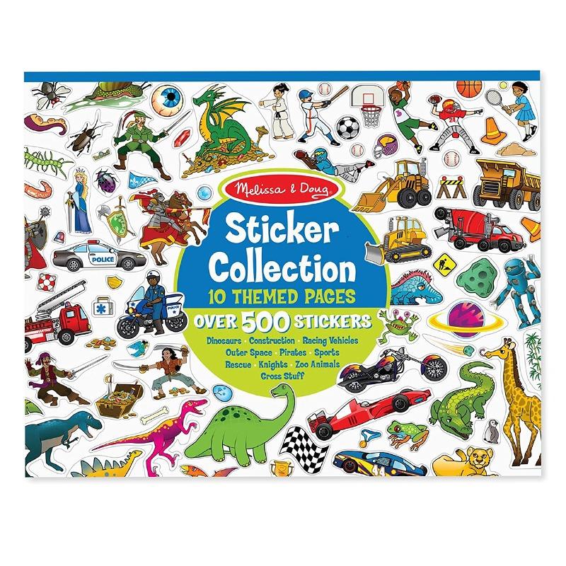 Melissa and Doug Reusable Sticker Pad Various 500 Pcs