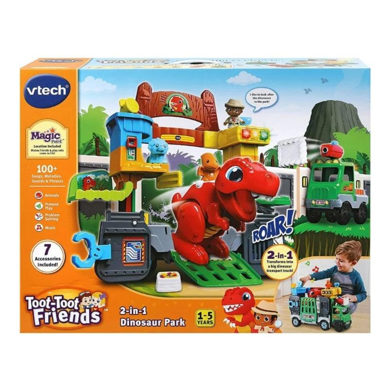 VTech Toot-Toot Friends 2-in-1 Dinosaur Park Playset