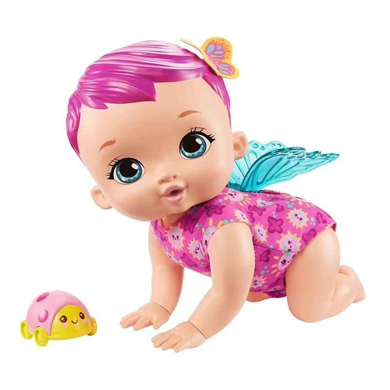 My Garden Baby Giggle And Crawl Baby Butterfly Doll