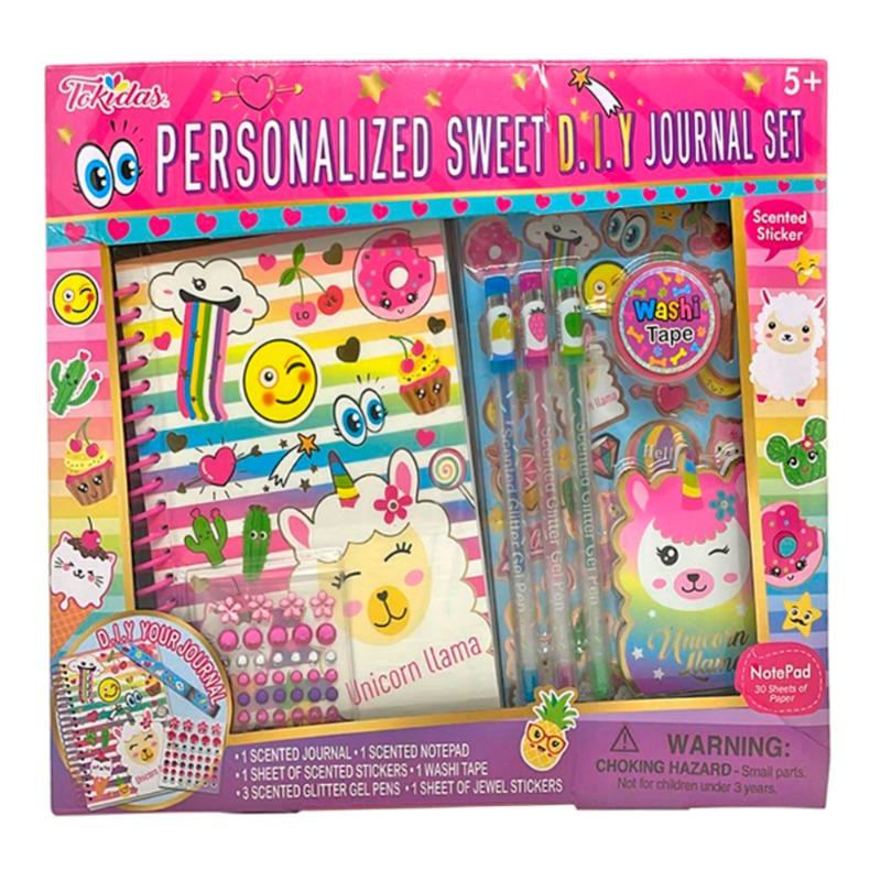 Tokidas Girls Personalized Sweet Journal Set