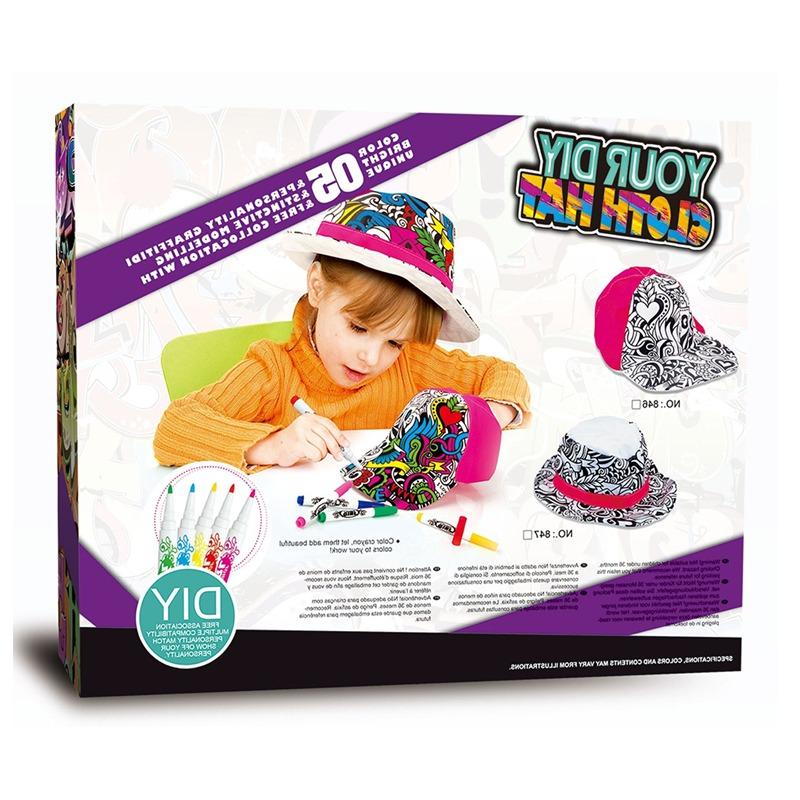 مجموعة فن تلوين القبعة