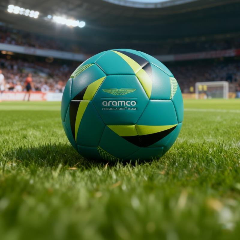 Aston Martin Aramco F5 Team Soccer Ball - Size 5