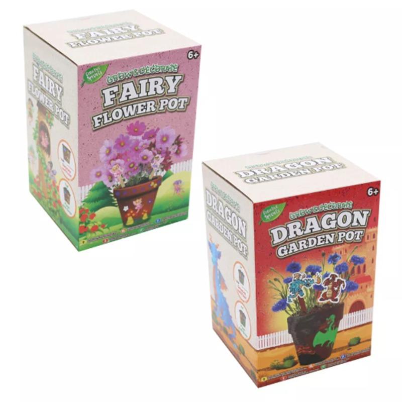 مجموعة تلوين أصيص الزهور زراعة ورسم حديقتك الخاصة متعدد