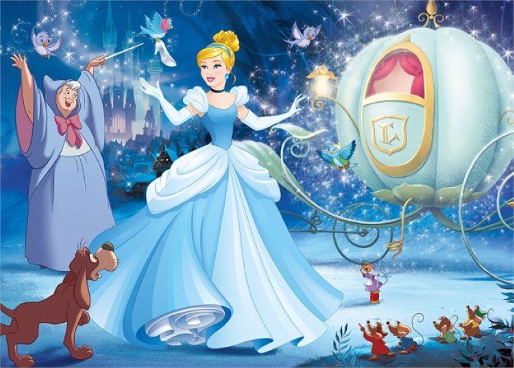 Lisciani - Puzzle Double Face Supermaxi 60 Cinderella
