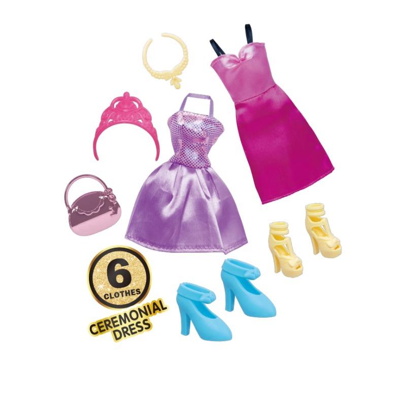 Mira Fashion Princess Doll Dress Up Set