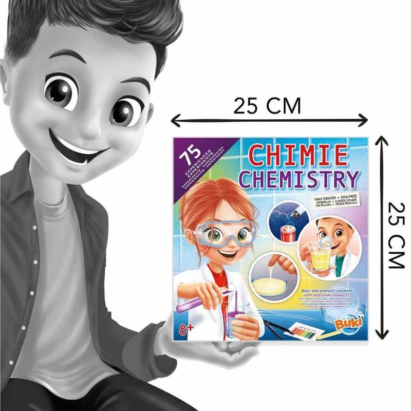 Buki France Chemistry 75 Experiments Kit