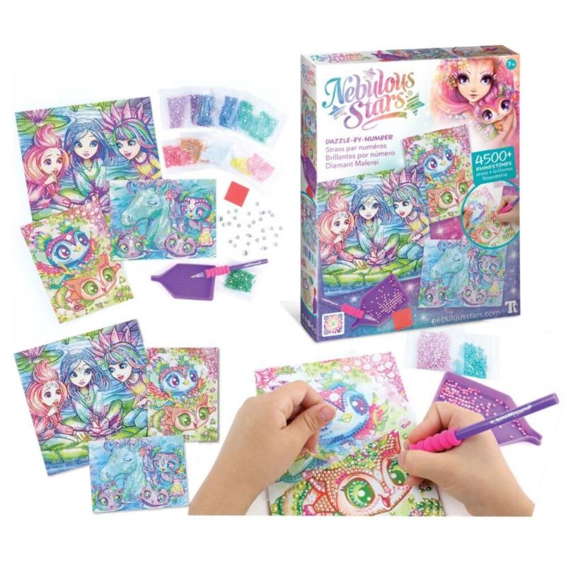 Micro-Gem Art Kit – 3 Bedazzled Masterpieces