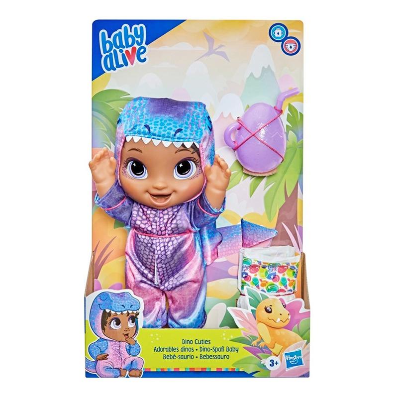 Baby Alive Dino Cuties Doll - Black Hair