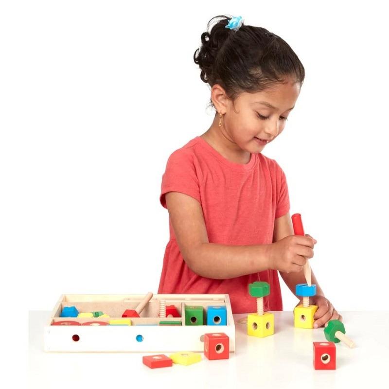 Melissa And Dough Construction Building Set in a Box