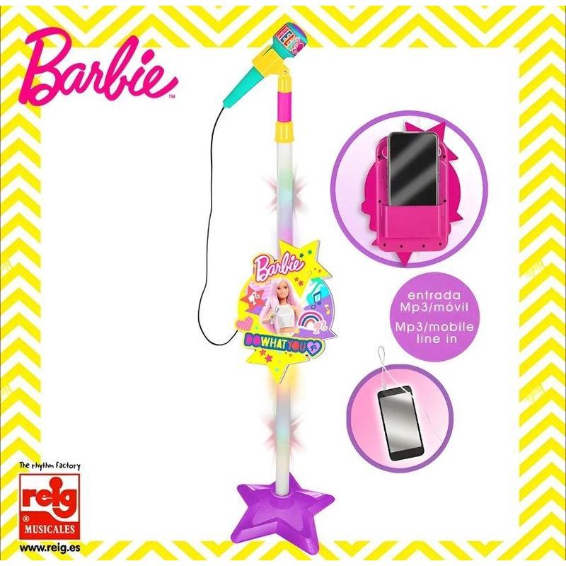 Barbie Stand Microphone with Audio
